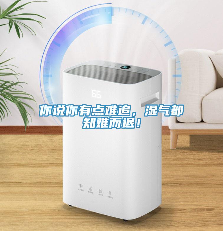 你說你有點難追，濕氣都知難而退！