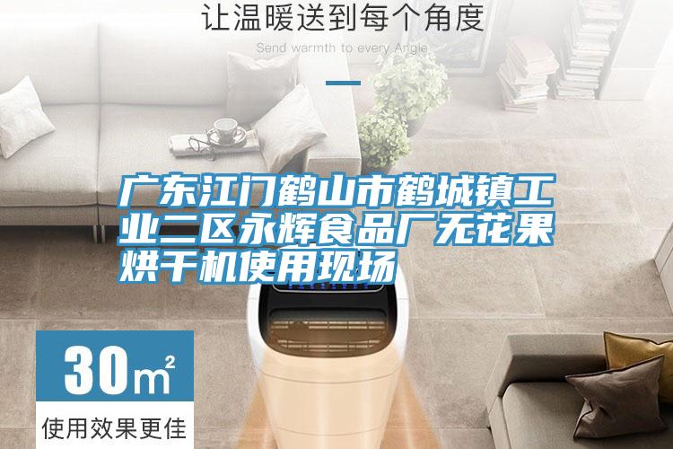 廣東江門鶴山市鶴城鎮(zhèn)工業(yè)二區(qū)永輝食品廠無花果烘干機(jī)使用現(xiàn)場