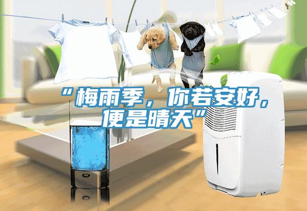 “梅雨季，你若安好，便是晴天”