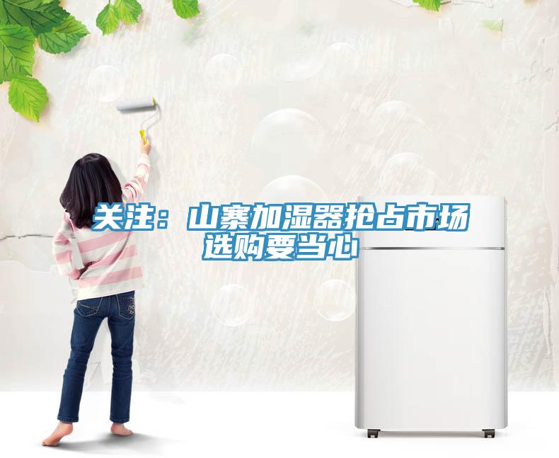 關(guān)注：山寨加濕器搶占市場　選購要當(dāng)心