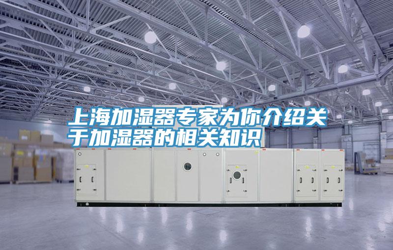 上海加濕器專家為你介紹關于加濕器的相關知識