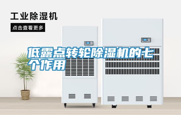 低露點(diǎn)轉(zhuǎn)輪除濕機(jī)的七個(gè)作用