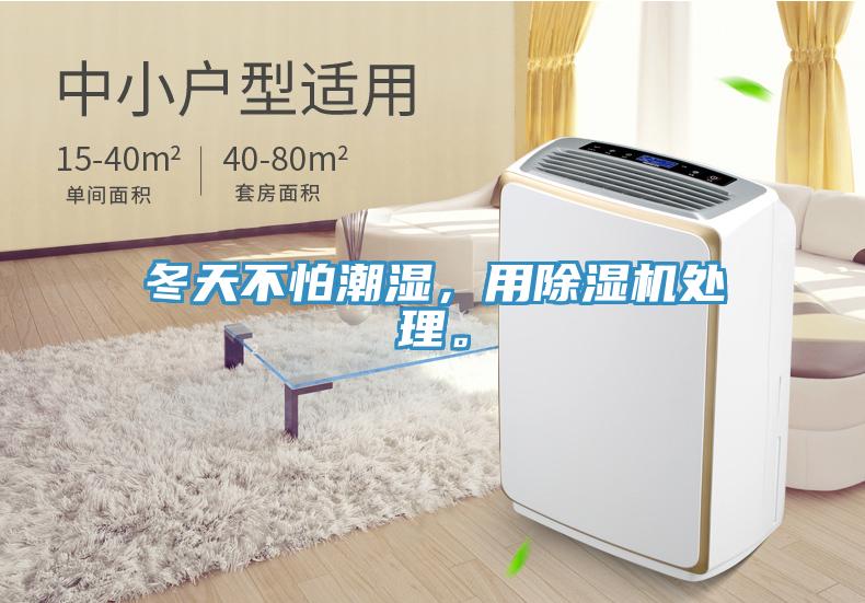 冬天不怕潮濕，用除濕機處理。