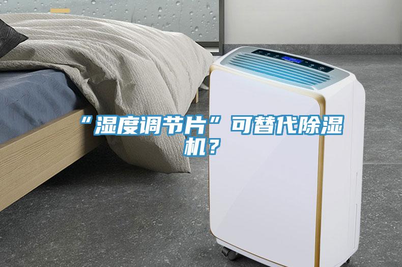 “濕度調(diào)節(jié)片”可替代除濕機？