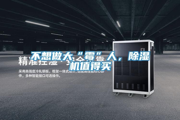 不想做大“霉”人，除濕機值得買
