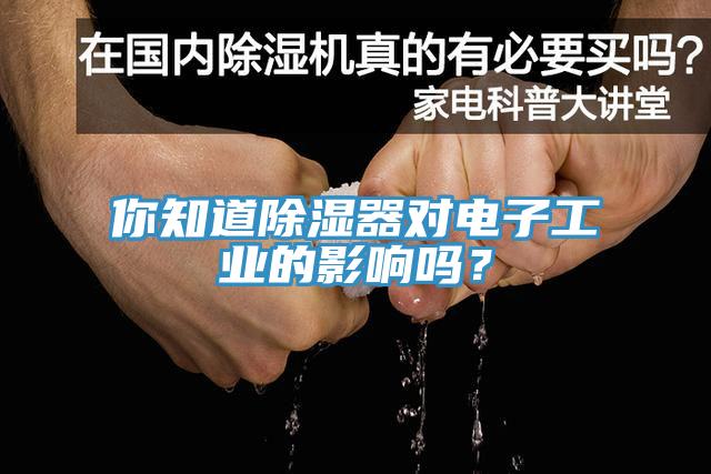 你知道除濕器對(duì)電子工業(yè)的影響嗎？