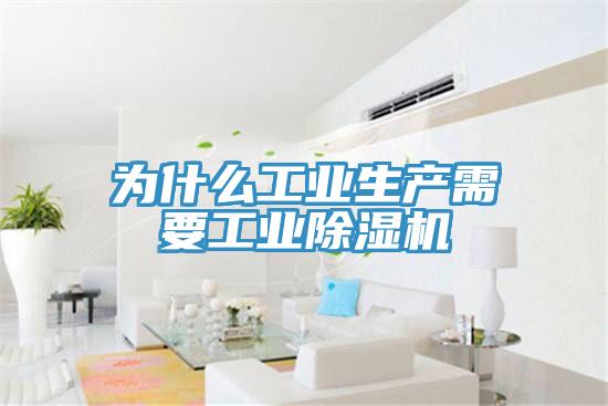為什么工業(yè)生產(chǎn)需要工業(yè)除濕機