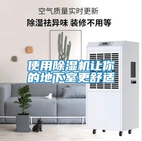 使用除濕機讓你的地下室更舒適