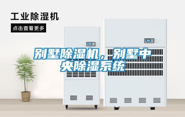 別墅除濕機(jī)，別墅中央除濕系統(tǒng)