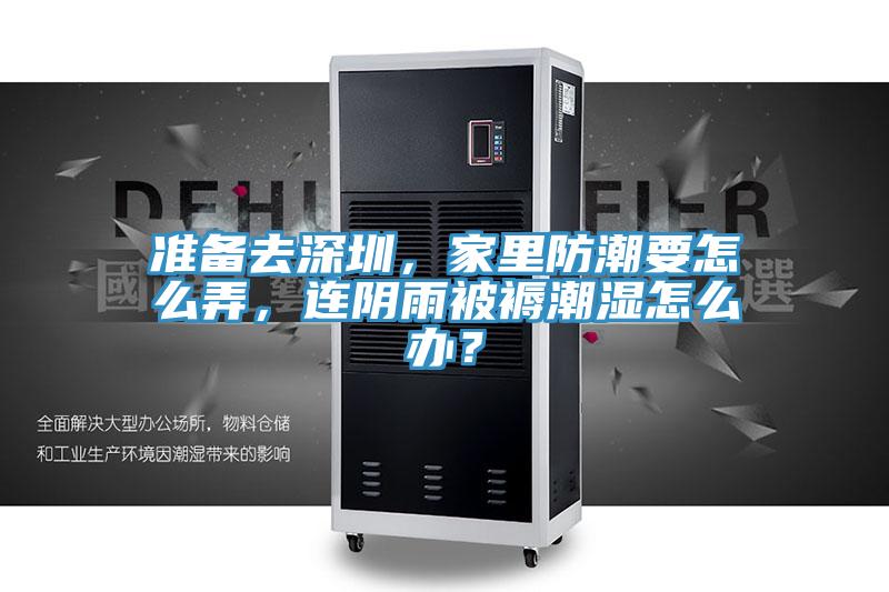 準(zhǔn)備去深圳，家里防潮要怎么弄，連陰雨被褥潮濕怎么辦？