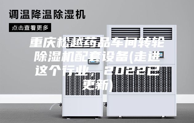 重慶松越藥品車間轉(zhuǎn)輪除濕機(jī)配套設(shè)備(走進(jìn)這個行業(yè)，2022已更新)