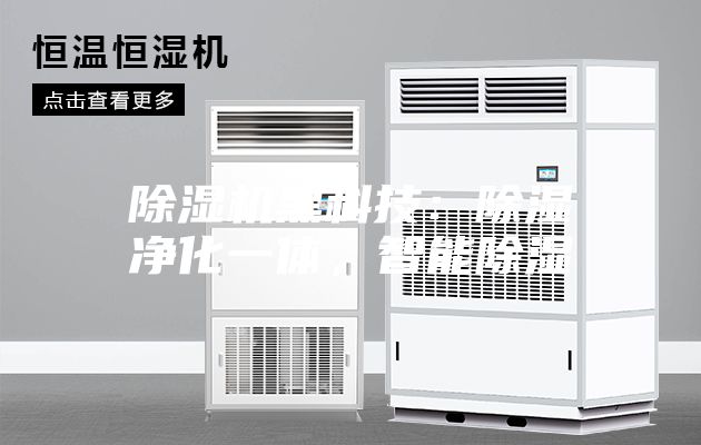 除濕機(jī)黑科技：除濕凈化一體，智能除濕
