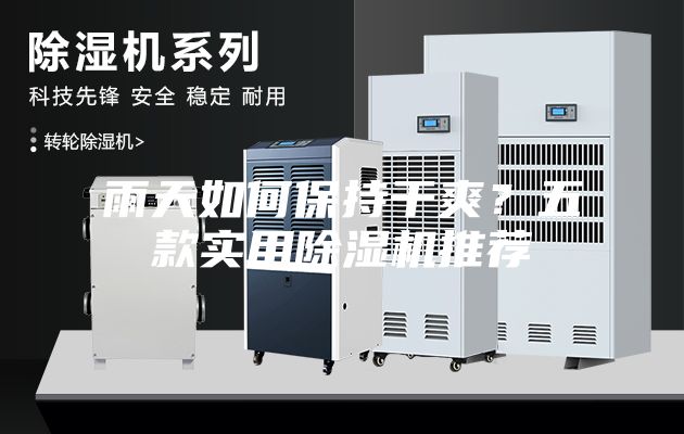 雨天如何保持干爽？五款實用除濕機推薦