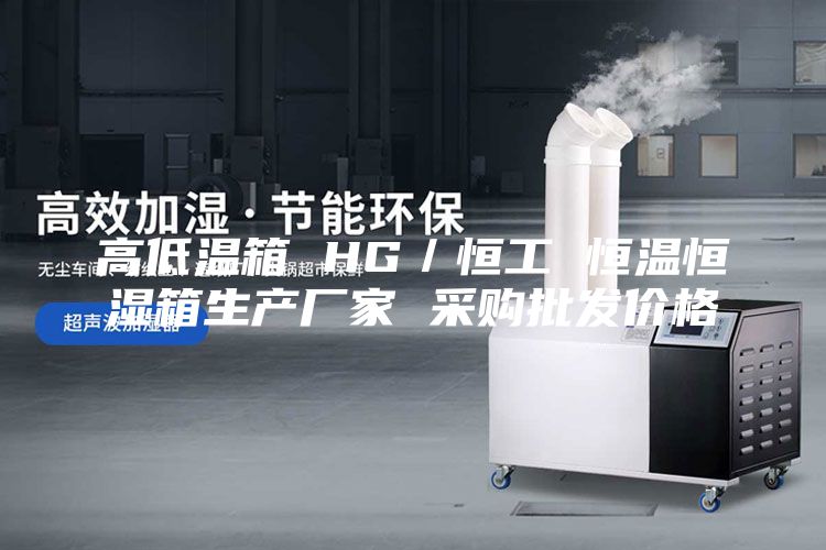 高低溫箱 HG／恒工 恒溫恒濕箱生產(chǎn)廠家 采購批發(fā)價格