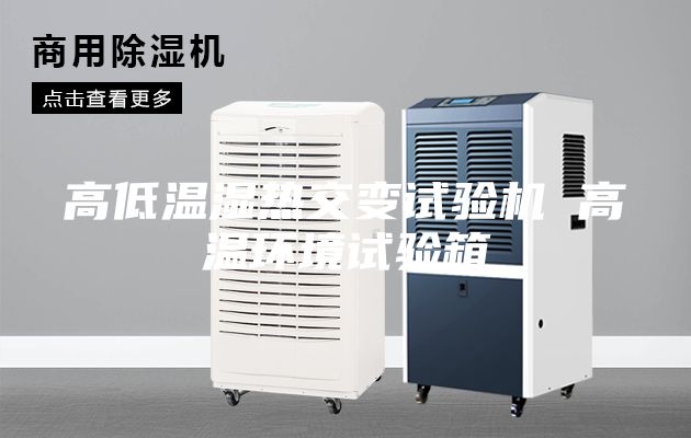 高低溫濕熱交變試驗機 高溫環(huán)境試驗箱