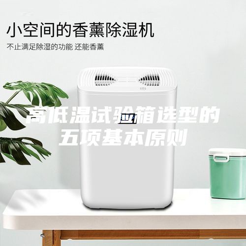 高低溫試驗箱選型的五項基本原則