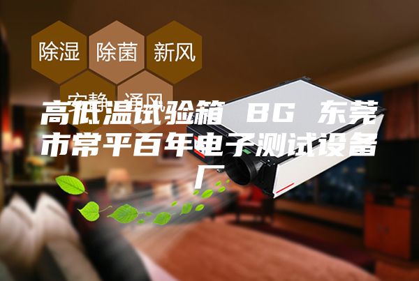 高低溫試驗(yàn)箱 BG 東莞市常平百年電子測(cè)試設(shè)備廠(chǎng)